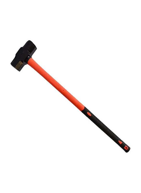 

Peromet 10 Lbs Sledge Hammer with Long Fiber Handle, PT4665, Orange/Black