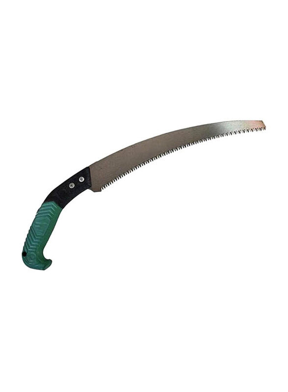 

Peromet 330mm S-Type Garden Pruning Saw with Plastic Handle & Safety Cover, Green