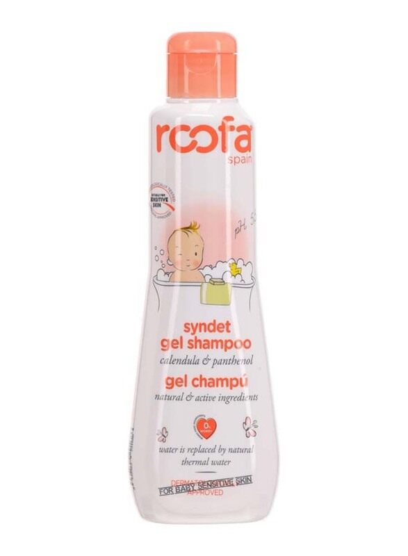 

Roofa Spain Syndet Gel Shampoo with Calendula & Panthenol 200ml