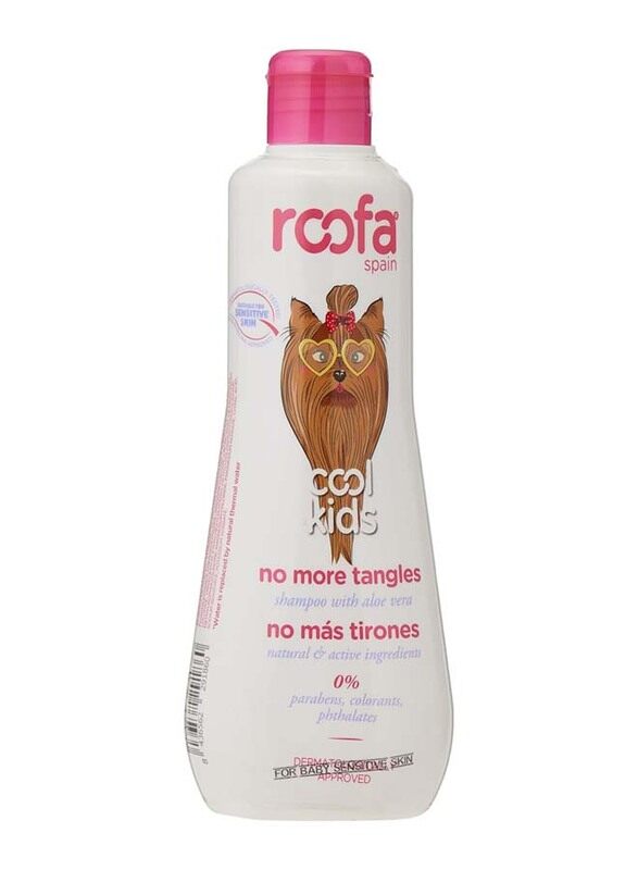 

Roofa Spain Cool Kids Natural Shampoo No More Tangles with Aloevera 300ml