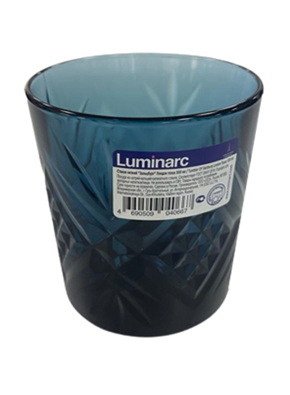 Luminarc 300ml 6-Piece Set Salzburg London Topaz Tumblers, Blue