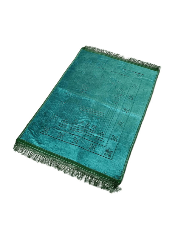 

Generic Muslim Prayer Mat Mussallah Prayer Rug, Green