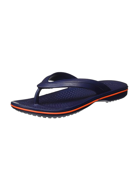 

Paragon Men Flip-Flop, Navy Blue/Orange