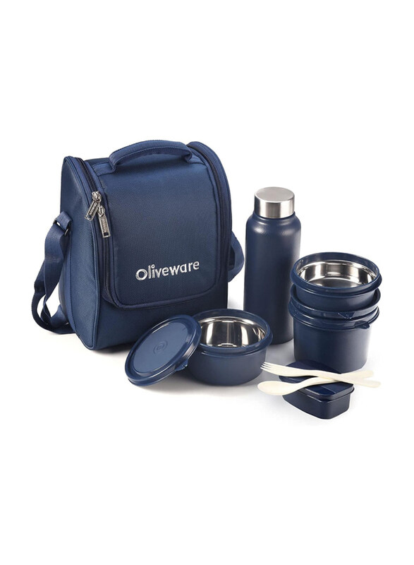 

Oliveware Teso Lunch Box, 750ml, Blue