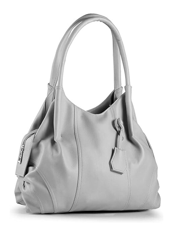 

Fostelo Jane Faux Leather Hobo Shoulder Bags for Women, Large, Grey