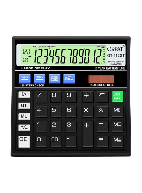 

Orpat Calculator, Black