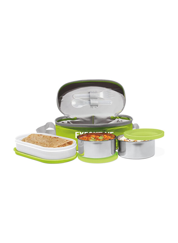 

Milton Executive Lunch Box Soft Insulated Tiffin Box, 500ml, Green