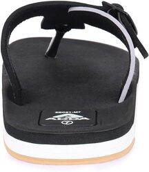 ADDA Men Omega-01 Black Flip-Flop - 8 Uk, Black, 40.5 EU