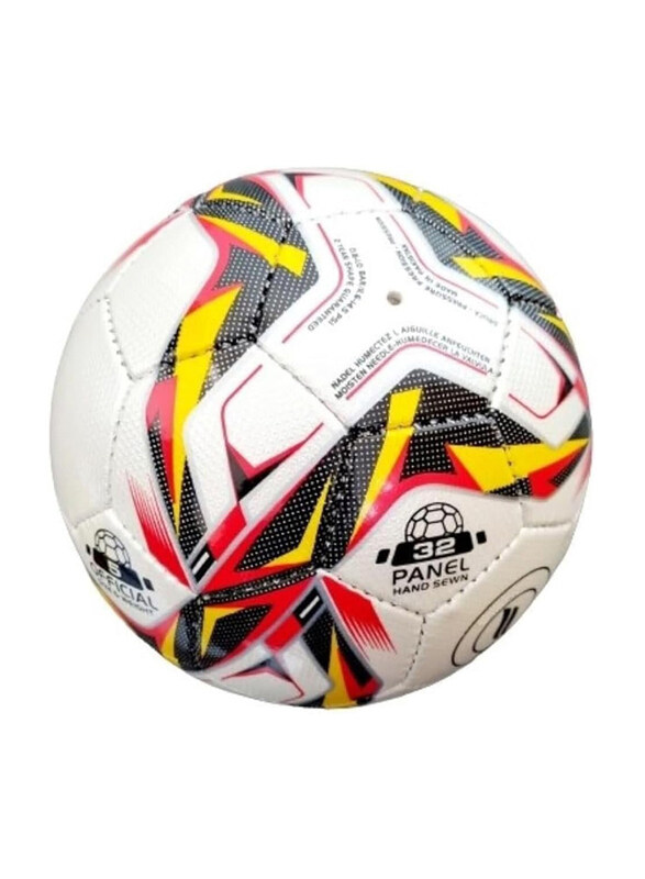 

Generic Size-5 Football/Soccer Practice Ball Suitable for Grass Fields for Men/Women, Red