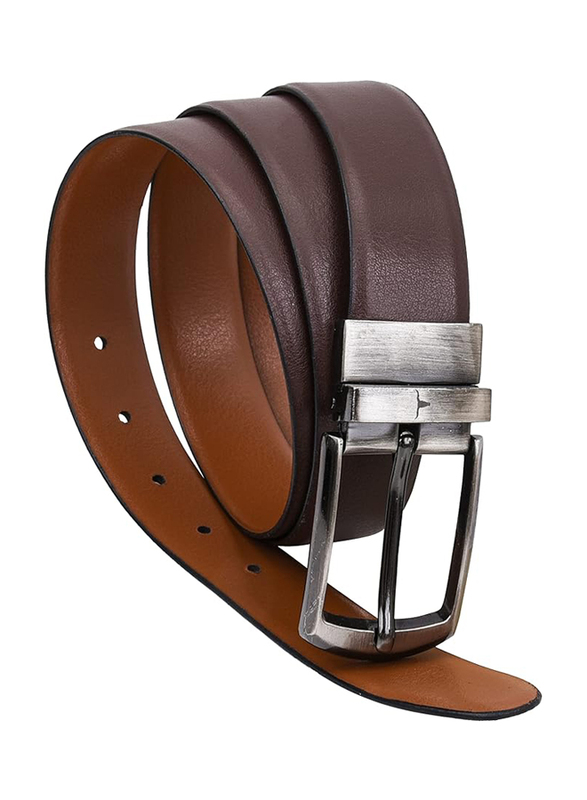 

Urban Forest Andrew Formal Reversible Leather Belt for Men, Black/Tan