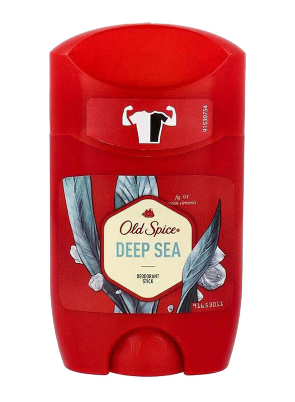 

Old Spice Deep Sea Deodorant Stick and Antiperspirant, 50ml