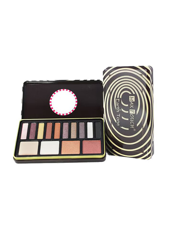 

Max Touch Earth Tone Eye Shadow & Bronzing Kit, Combination No. 1, Multicolour