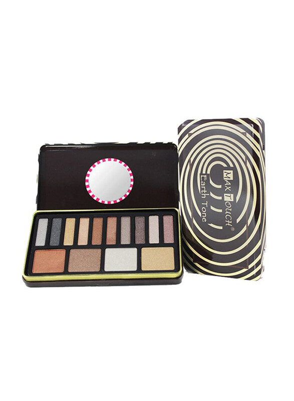 

Max Touch Earth Tone Eye Shadow and Bronzing Kit, Combination No. 2, Multicolour