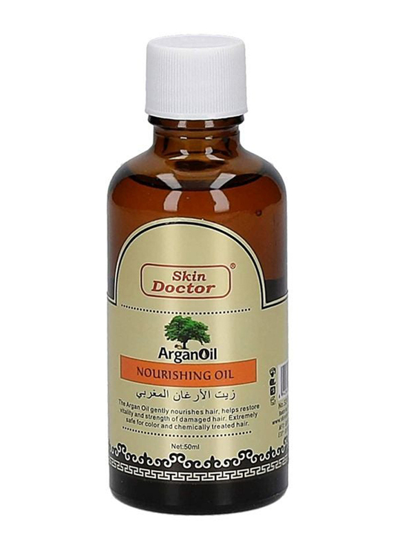 Skin Doctor Argan Nourishing Hair Oil for All Hair Types, 50ml