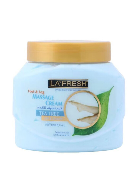 

La Fresh Tea Tree Foot and Leg Massage Cream, 500ml