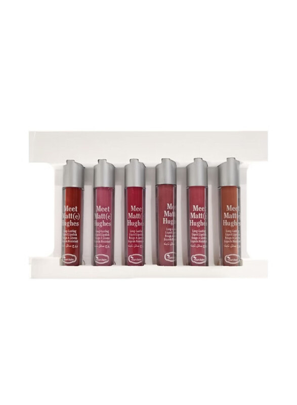 

Heart Balm 6 Mini Long-lasting Liquid Lipstick, Multicolour