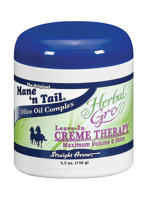 Mane 'N Tail Olive Oil Complex Herbal Gro Leave in Creme Therapy, 156g