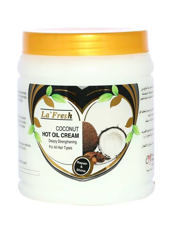 La Fresh Coconut Hot Oil Hair Cream, 1 Piece