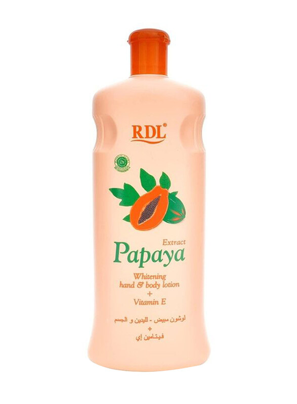 

RDL Papaya Extract Whitening Hand & Body Lotion, 600ml
