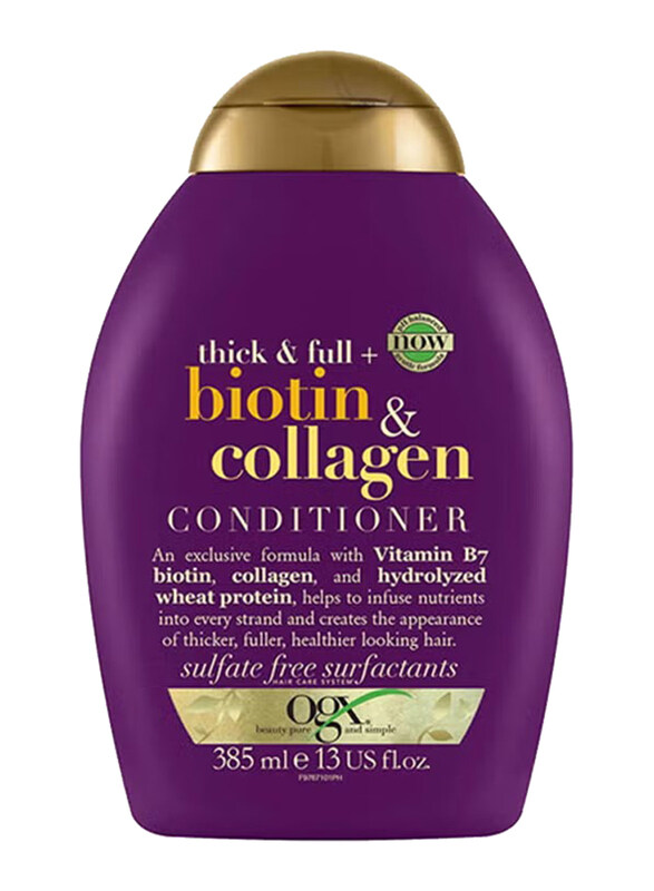 

Ogx Biotin And Collagen Conditioner, 385ml