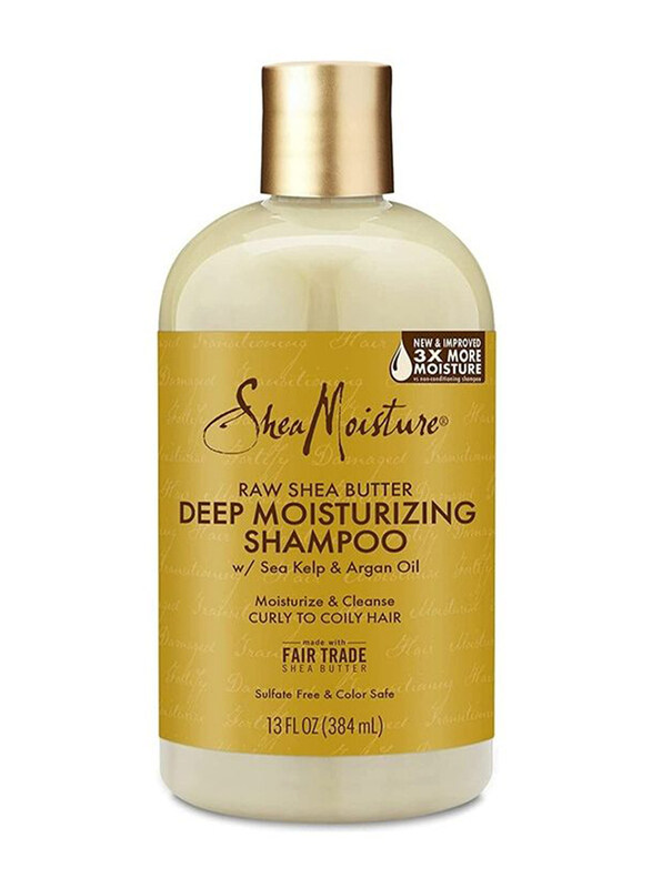 

Shea Moisture Raw Shea Butter Deep Moisturizing Shampoo, 384ml
