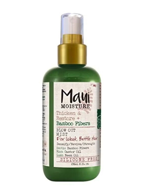 

Maui Moisture Bamboo Fibers Hair Mist, 236ml, 2 Pieces