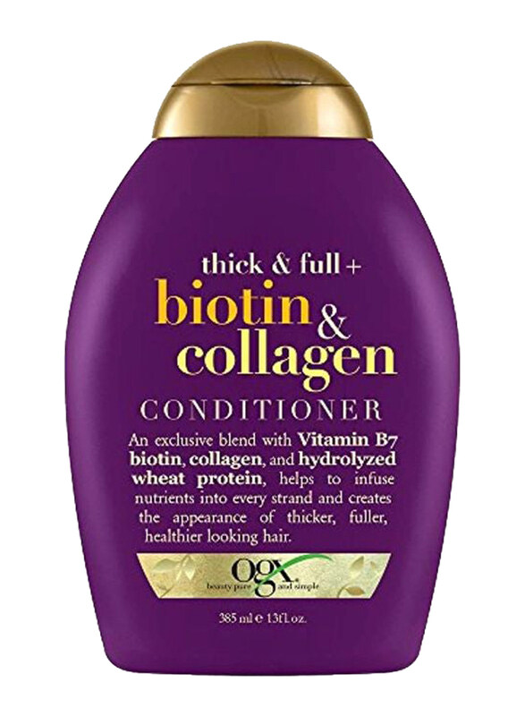 

Ogx Biotin and Collagen Conditioner, 385ml