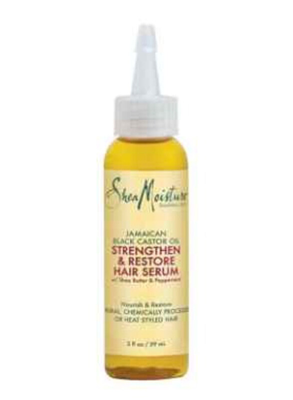 

Shea Moisture Jamaican Black Castor Oil Strengthen & Grow Restorative Hair Serum, 59ml