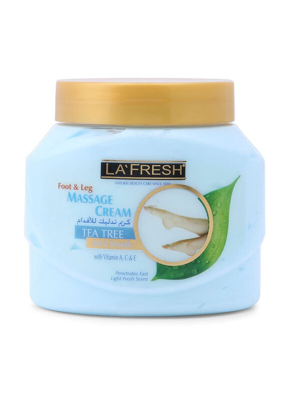 

La Fresh Tea Tree Foot & Leg Massage Cream, 500ml