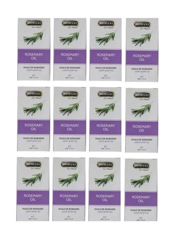 

Hemani Rosemary Oil, 12 x 30ml