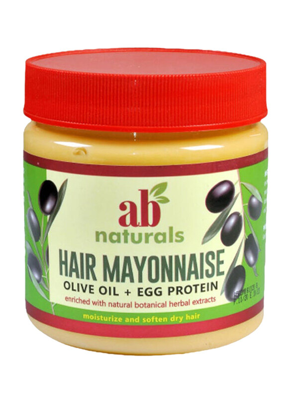 

Ab Naturals Hair Mayonnaise with Olive Oil & Egg Protein for Dry Hair, 18oz