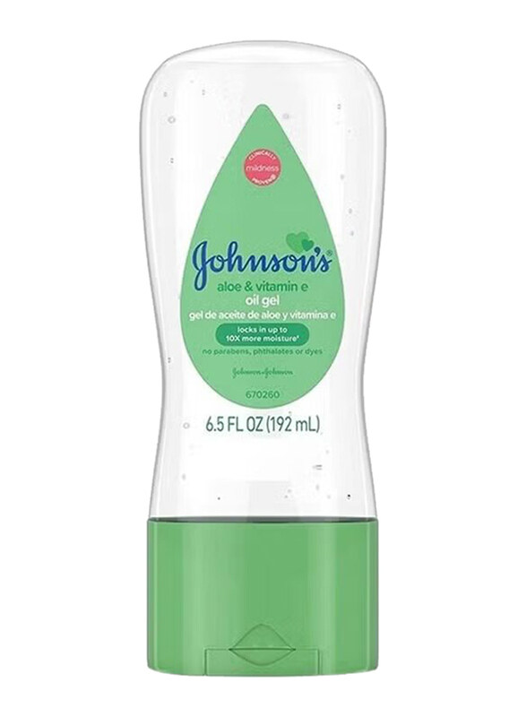 

Johnson's 192ml Aloe & Vitamin-E Baby Gel Oil