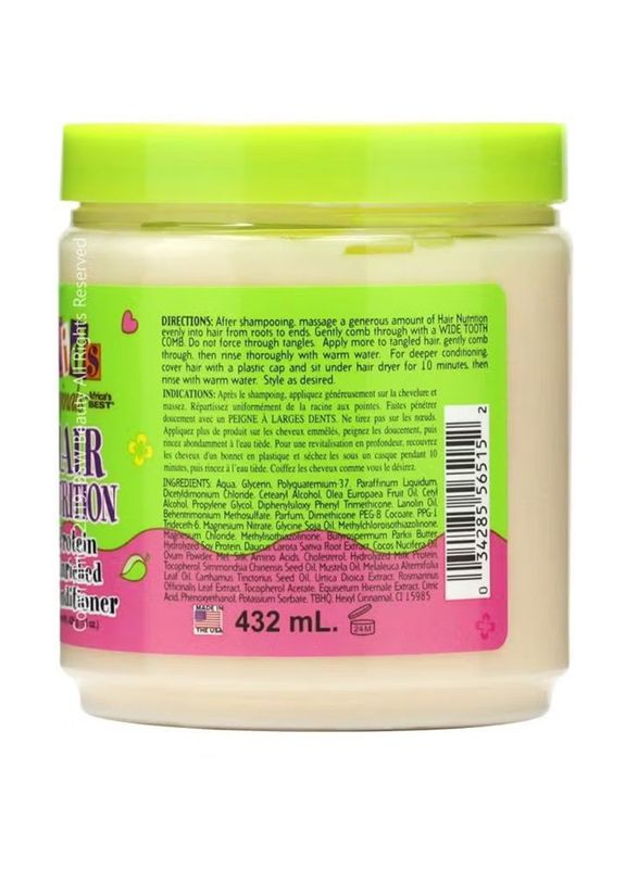 Africa's Best Hair Nutrition Protein Enriched Conditioner, 426g