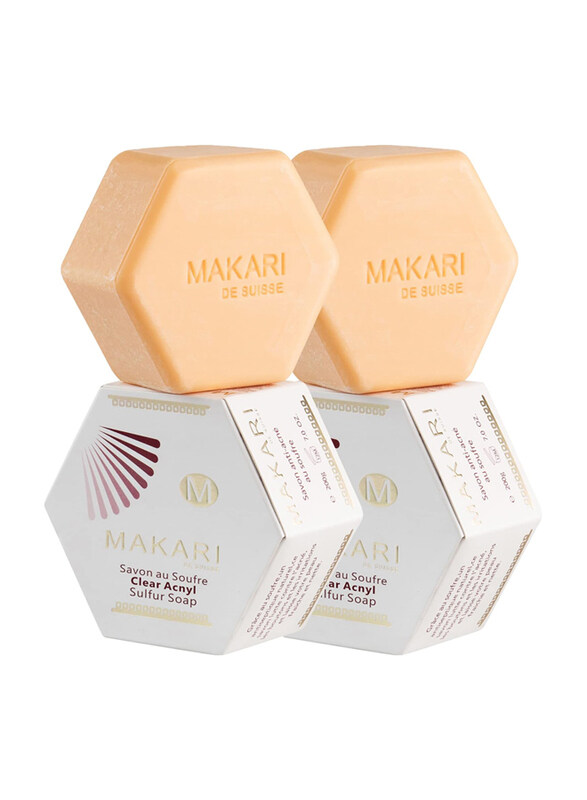 

Makari Classic Whitening Exfoliating Antiseptic Soap Set, 2 Pieces