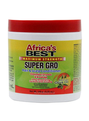 Africa's Best Super GRO Hair and Scalp Conditioner for All Hair Types, 149gm