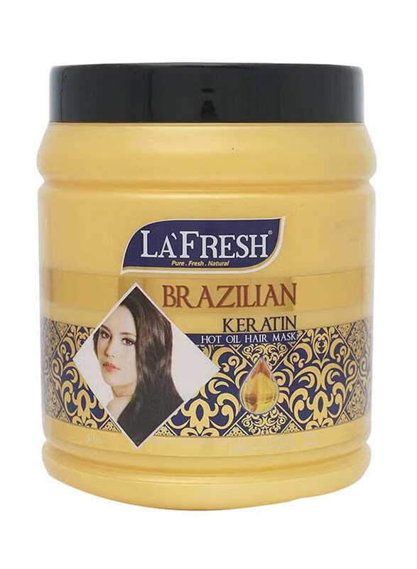 

La Fresh Brazilian Keratin Hot Oil Hair Mask, 1000ml