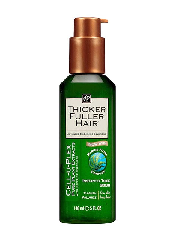 

Thicker Fuller Hair Cell-U-Plex Instantly Thick Hair Serum, 148ml