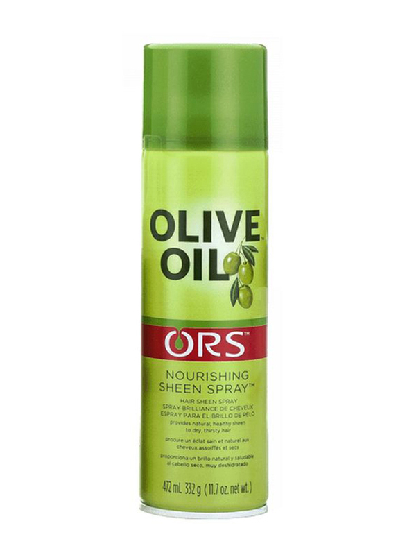 ORS Nourishing Sheen Olive Oil Hair Spray for All Hair Types, 472ml