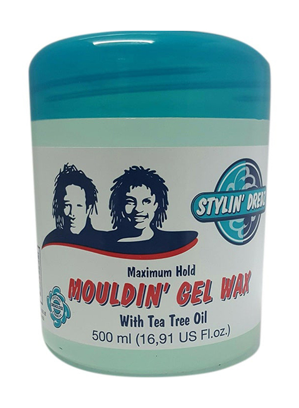 Stylin Dredz Mouldin Gel Wax for All Hair Types, 500ml