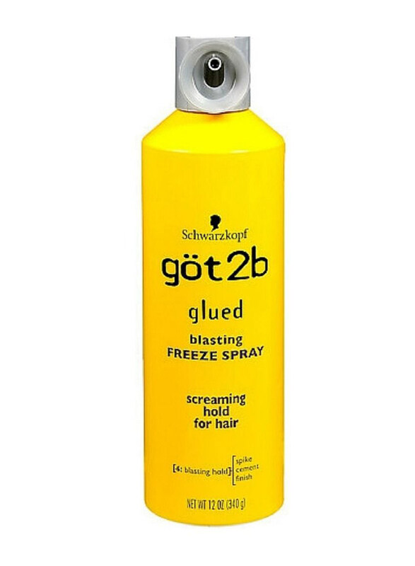 

Schwarzkopf Got2b Glued Blasting Freeze Hair Spray, 340gm