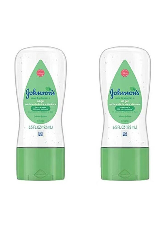 

Johnson's 2-Piece Aloe & Vitamin-E Baby Gel Oil