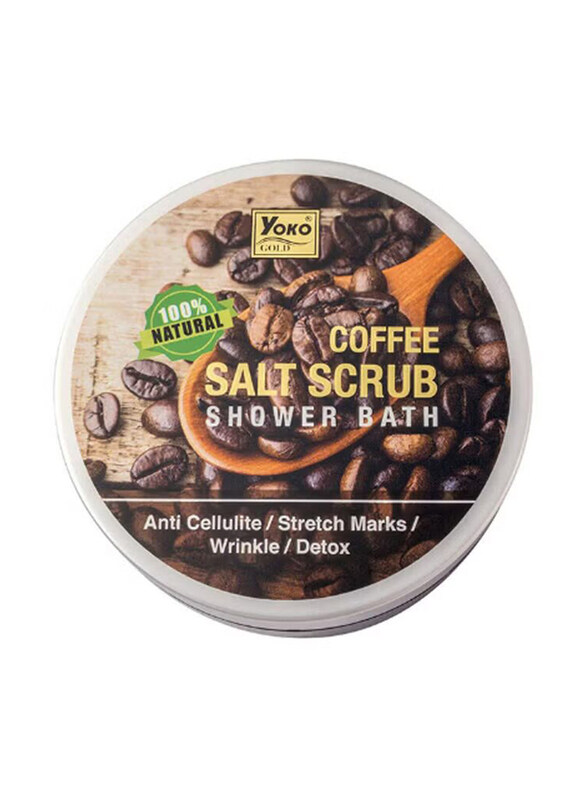 

Yoko Shower Bath Coffee Salt Scrub, 240gm