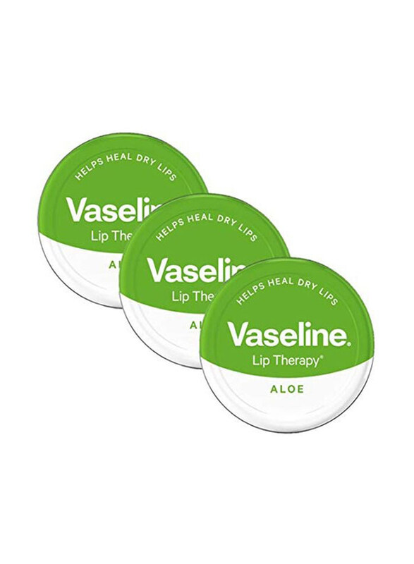 

Vaseline Aloe Vera Lip Therapy Balm, 3 x 20gm