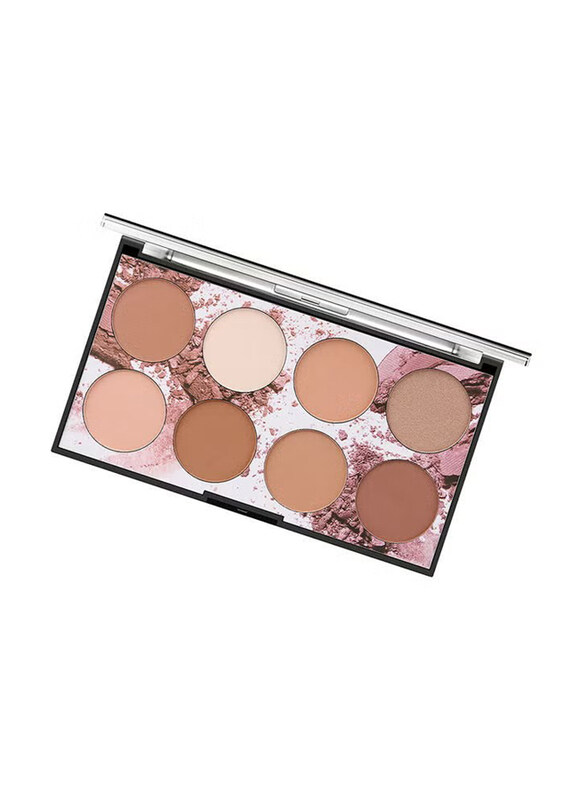 

Miss Rose 8-Colour Professional Makeup 3D Contour Palette, Multicolour