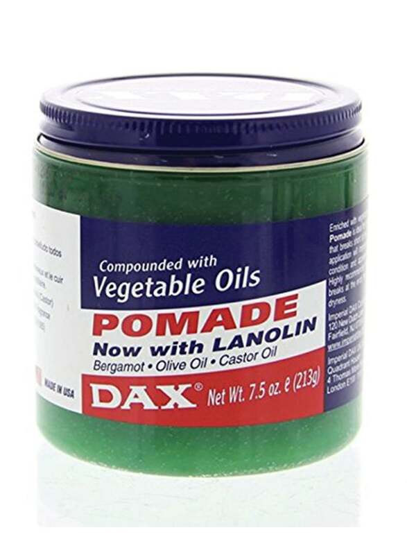 Dax Vegetable Oils Pomade with Lanolin for All Hair Types, 213g
