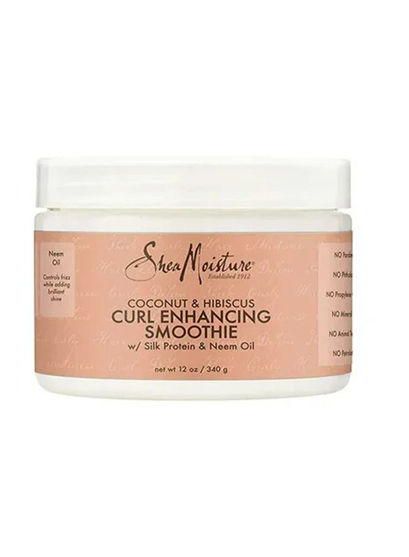Shea Moisture Coconut & Hibiscus Curl Enhancing Smoothee, 340gm
