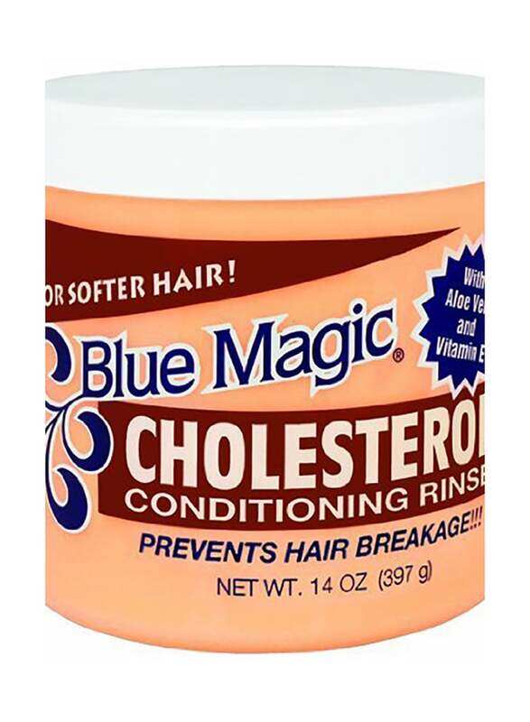 

Blue Magic Anti-Breakage Cholesterol Conditioning Rinse for All Hair Types, 397g