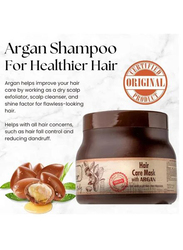 Skin Doctor Hair Mask Care with Argan Oil for Treating Damaged Hair & Reducing Curls, 500ml