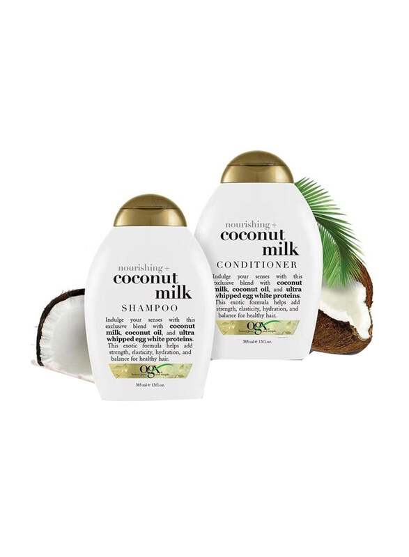 

Ogx Nourishing & Moisturizing Coconut Milk Shampoo Conditioner, 385ml