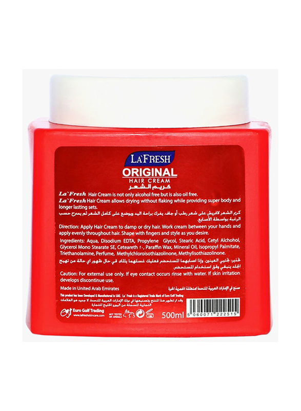 La Fresh Original Hair Cream with Keratin, 500ml